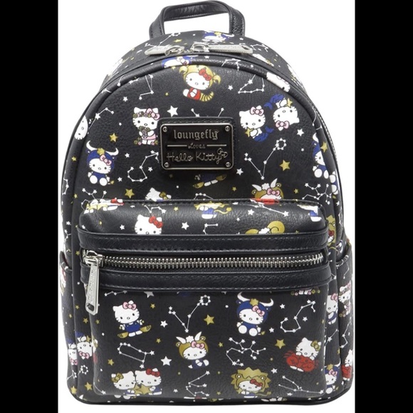 Loungefly Handbags - Hello Kitty Loungefly Zodiac Print Mini Backpack
